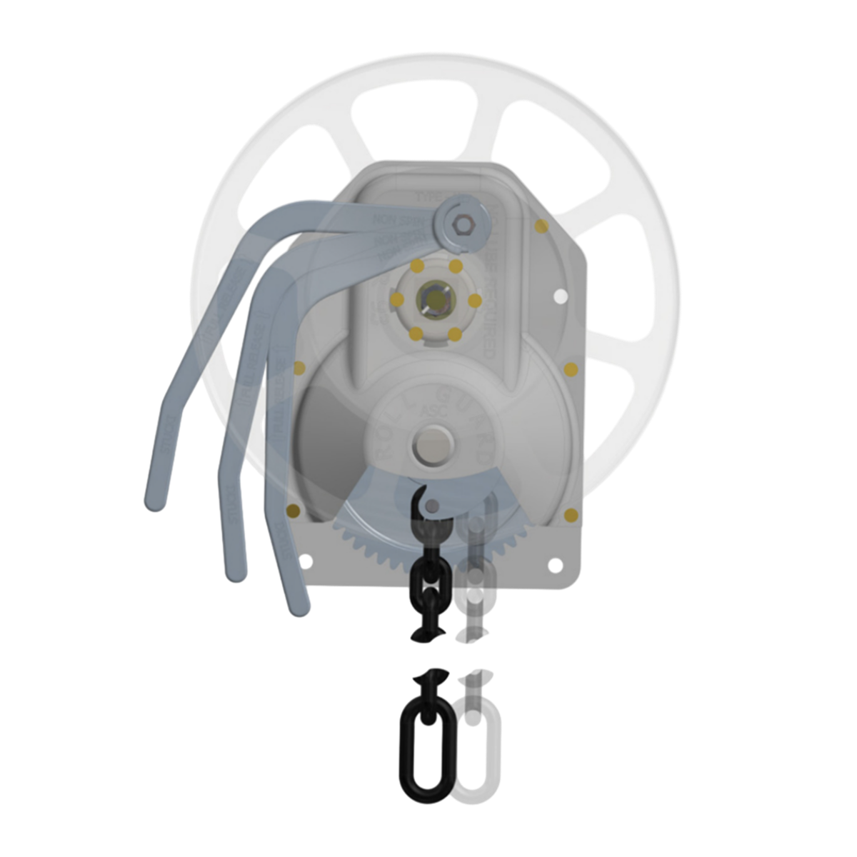 RollGuard™ Hand Brake, Group N, Long Lever