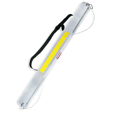 Handrail Safety Guard, 40″ Long, Offset Opening