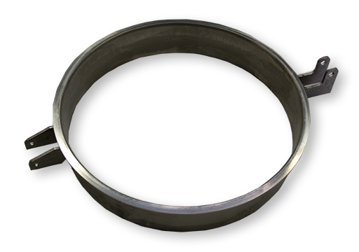 Hatch Ring 20″ with Brackets, No Vent, 3.875″ height