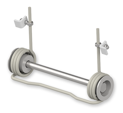 Lift Assist, fits 30 inch NSC Style Housing Cover, 9-7/8 inch wide Double Spring with 6-13/16 inch long arms