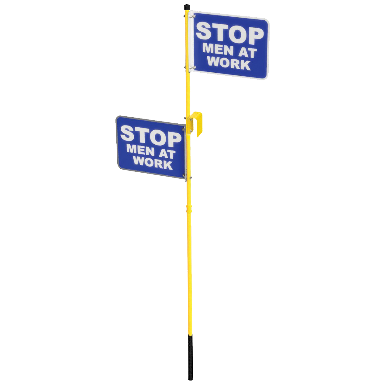 Locomotive Handrail Blue Flag Holder