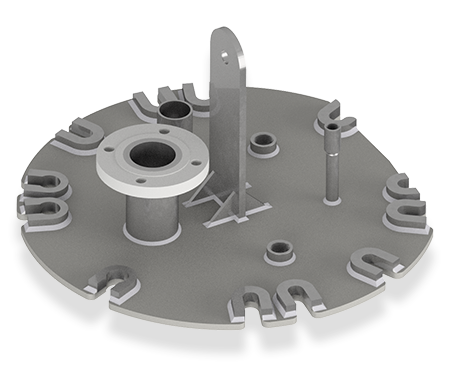 Manway Loading Plate 20″ Weldment