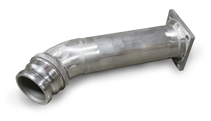 PD Air Pipe Assembly 3″x45°