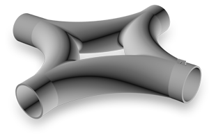Pipe Cross 5″