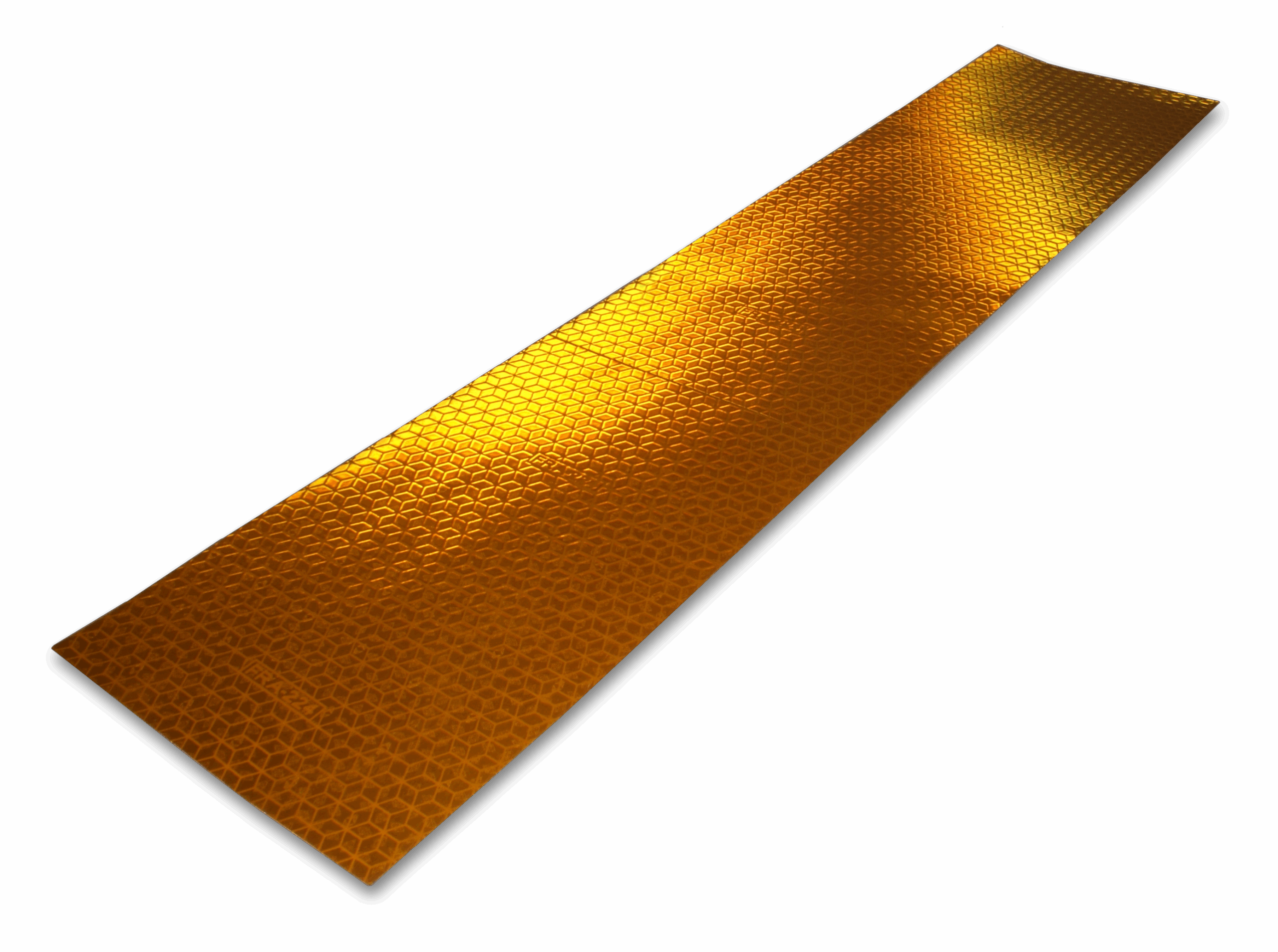 Reflective Tape Bulk Strips, 4 by 18-Inches, Yellow