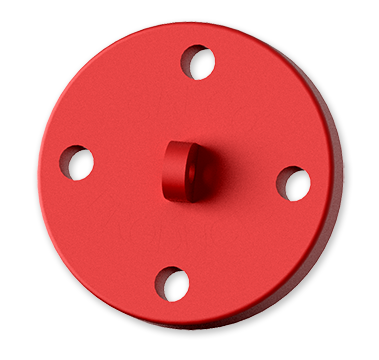 Reinforced Blind Flange 2″, Encapsulated
