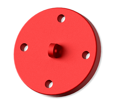Reinforced Blind Flange 3″, Encapsulated
