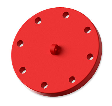 Reinforced Blind Flange 6″, Encapsulated