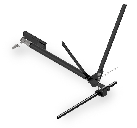 Safeguard™ BOV Operating System, Fits Midland A-522, Long (56″), Counterclockwise Handle Orientation, Weld on