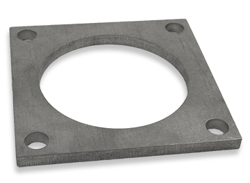 Square Flange 4″
