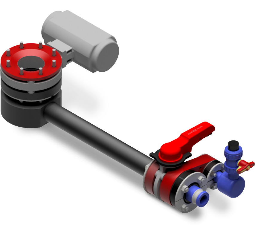 Unloading Assembly 4″ TTMA x 2″