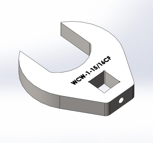1-15/16” – 3/4” Drive Heavy Duty Crowfoot Wrench