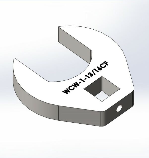 1-13/16” – 3/4” Drive Heavy Duty Crowfoot Wrench