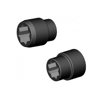 1″ Drive 15/16″ 8 PT Track Socket