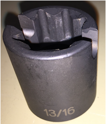 13/16″ Locomotive Sand Trap Socket