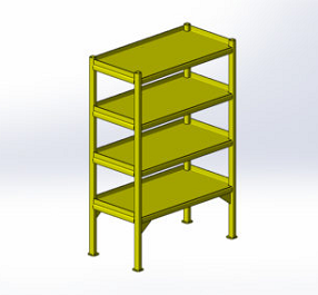 4′ Wide Heavy Storage Shelving