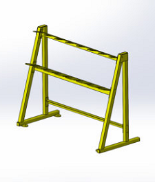 7 Unit EOT Wabtec ATX Storage Rack