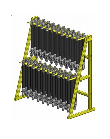 Air Brake Hose Storage Rack