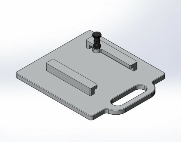 Aluminum Base Plate For F-Pin Fixture