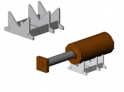 Aluminum Round Component Cradle