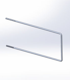 Aluminum Flag Support U-Ring