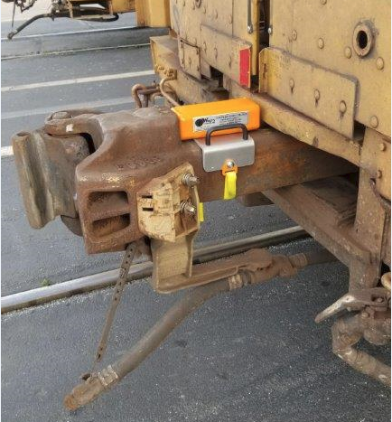 Auto-Rack Coupler To End Sill Block