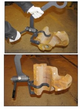Coupler Knuckle Handler And Rotator