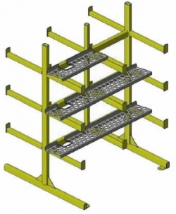 Cross Over Step Rack