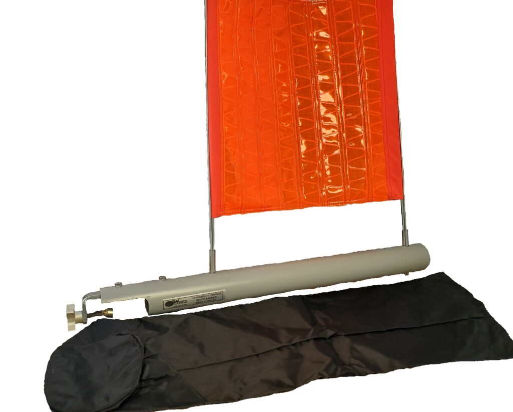 Double Sided Orange Reflective Flag Kit