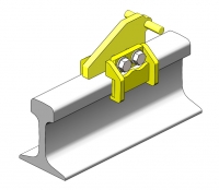 Drop Pit Rail Clamp