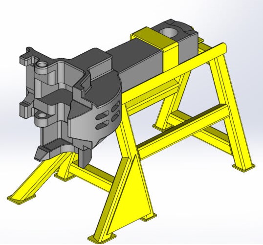 E And F Coupler Stand