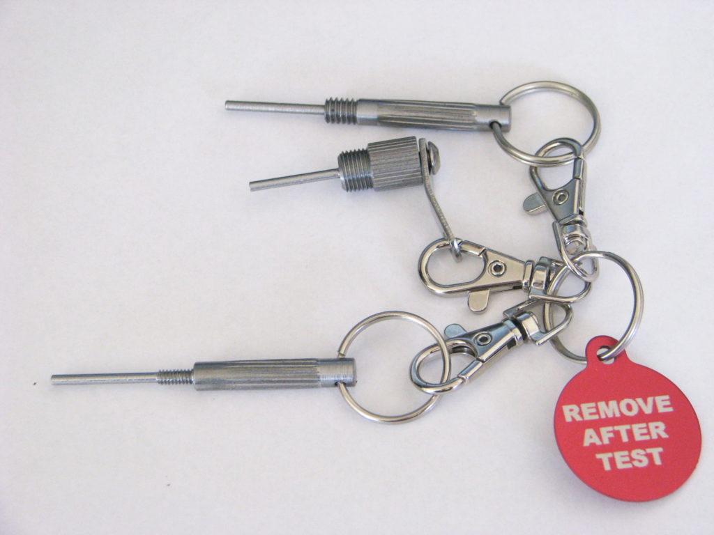 Ellcon National Empty Load Valve Test Pins