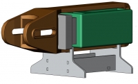 Extended Height Draft Gear Cradle