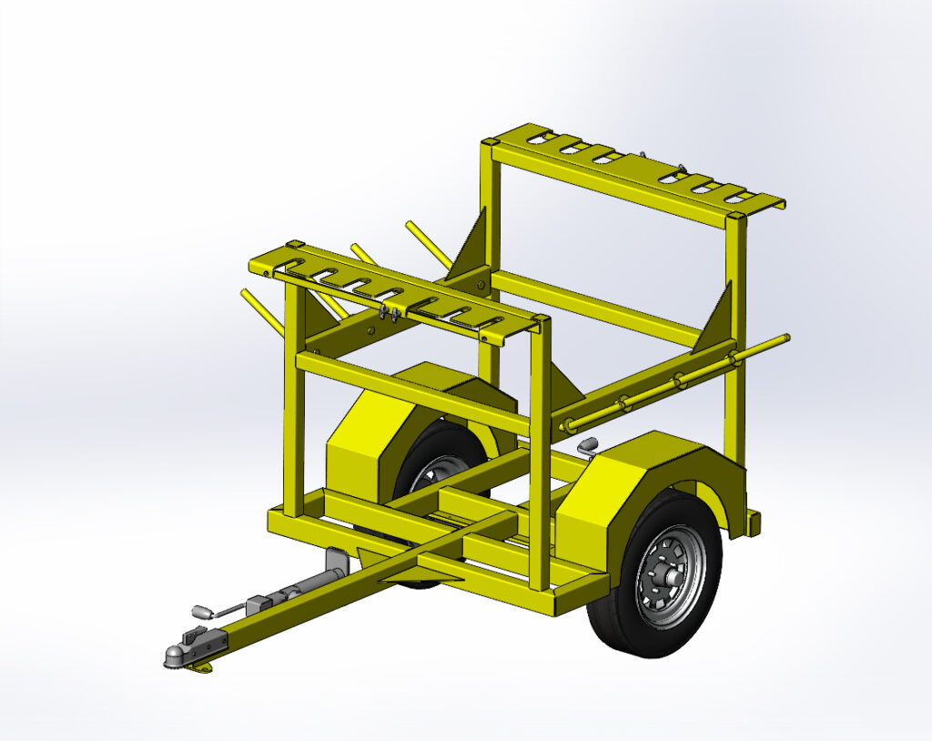 Knuckle And Air Hose Trailer