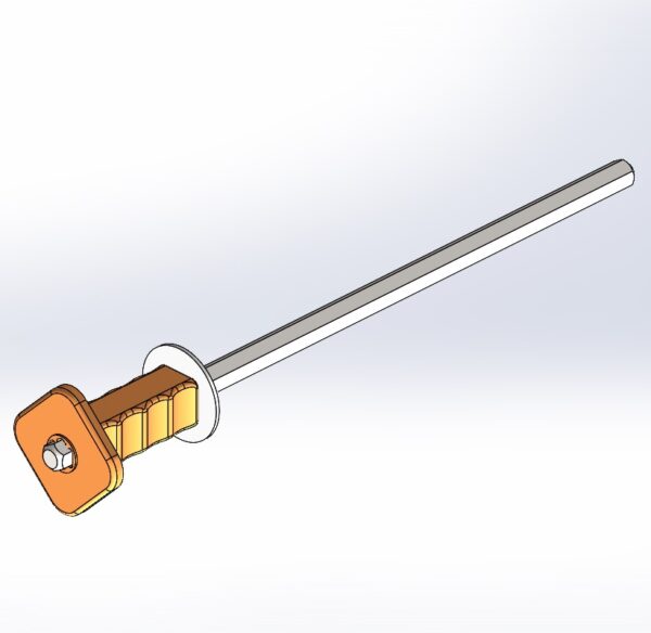 24″ Knuckle Pin Remover With Hand Guard