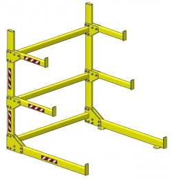 Long Running Board Rack