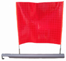 Reflective Red Flag Kit