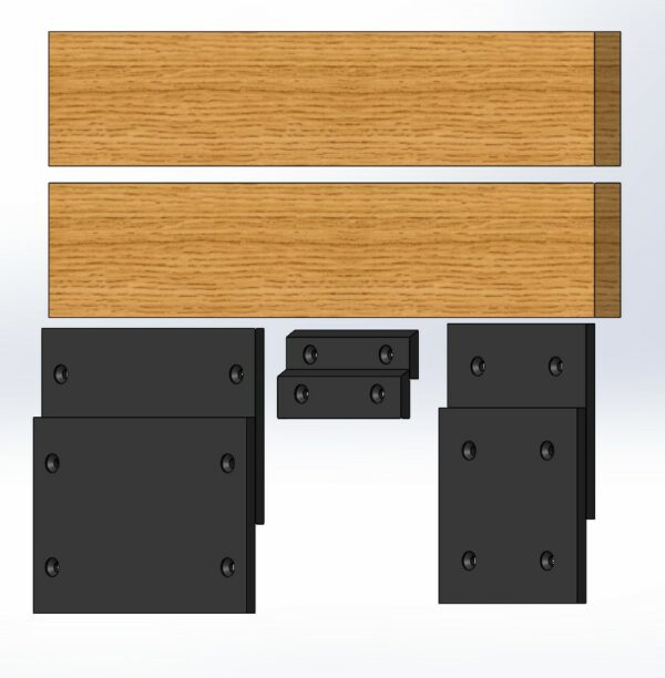 Replacement Pad Set For Wheel Caddie