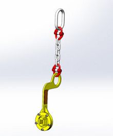 Rotating Head Hand Brake Lifter