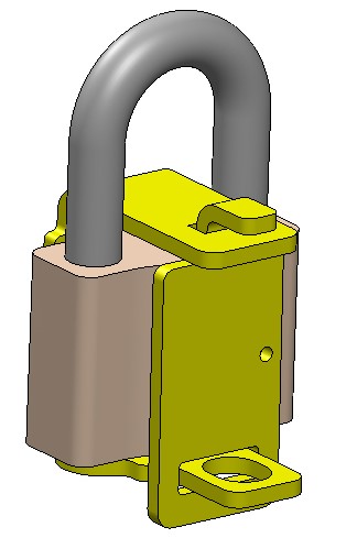Sargent & Greenleaf Padlock Lockout