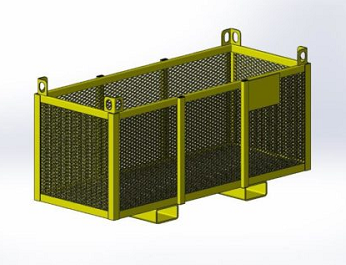 Short Slack Adjuster Transport Basket
