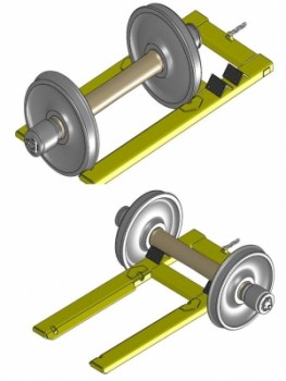 Side Access Wheelset Handler