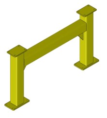 Single Mount Tool Box Stand