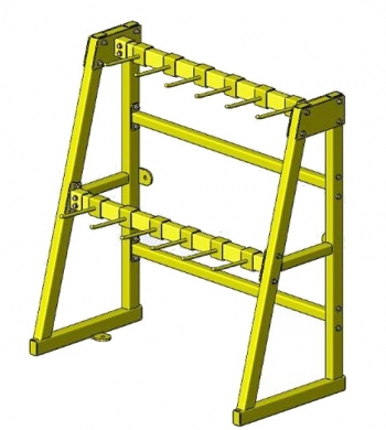 Single Sided Multi-Purpose Storage Rack