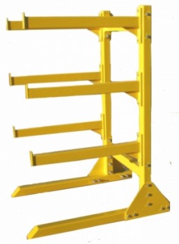 Single Sided Uncoupling Lever Storage Rack