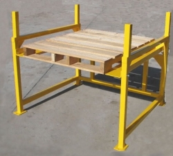 Slack Adjusters Banding Rack With Pallet Storage Shelf