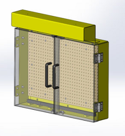 Small NRE Tool Box With Acrylic Doors