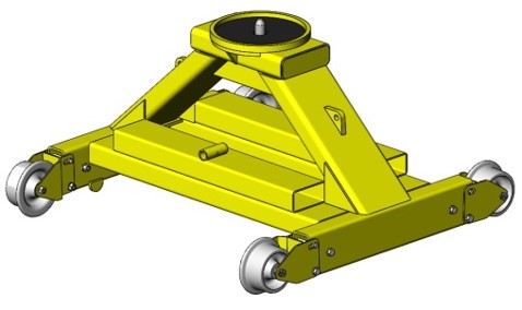 Steel Center Sill Stand With Bowl Top