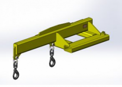 Two-Position Forklift Boom