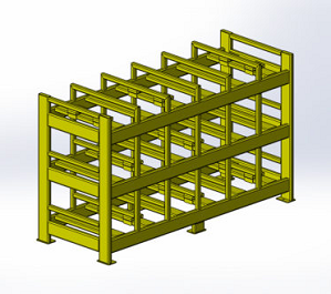 Three-Tier EOC Device Storage Rack